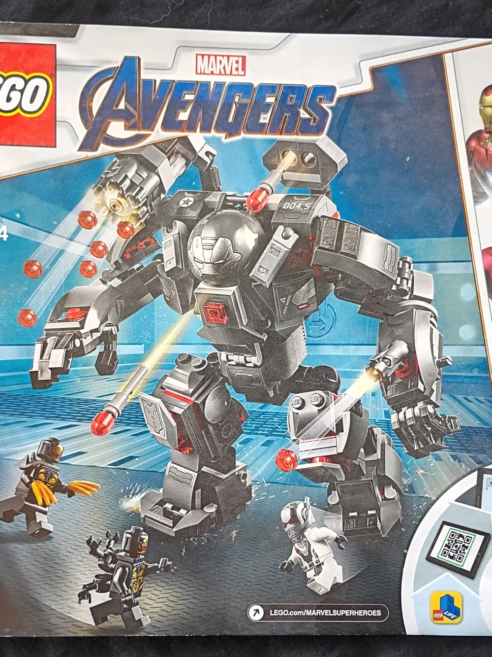Lego Marvel Avengers Instruction Book # 76124 - Manual Only - War Machine Buster